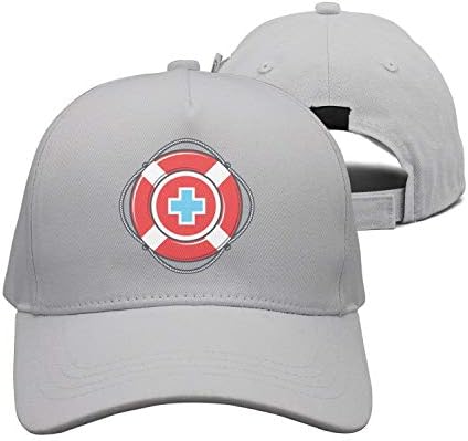 WHROOER Cotton Cap Life Guard and Lifeguard Logo Plain Hat