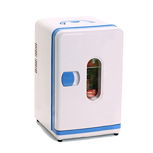 Car Refrigerator Jadeking@ 12L Blue And White Refrigeration, Cold And Warm Car Dual-use Semiconductor Refrigeration 220V AC / 12V DC