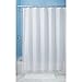 InterDesign 96-Inch Carlton Spa Long Shower Curtain, White