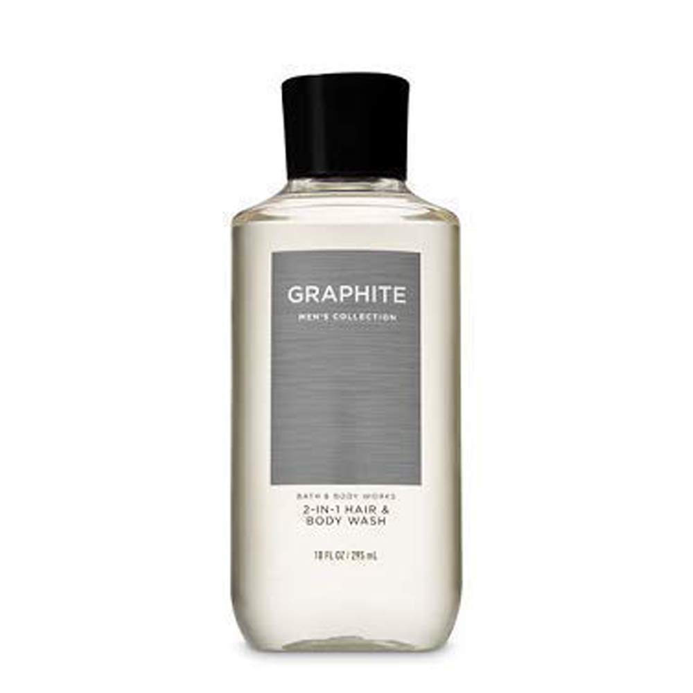 Bath and Body Works 3 Pack 2-in-1 Hair + Body Wash Freshwater, Graphite and Ocean. 10 Oz. : Beauty