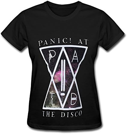 Panic! At The Disco Tour 2017 Fan Logo Black Womens T Shirt