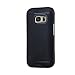 Samsung Galaxy J1 mini Case, Aomax@ Armor [Dual Bumper] Slim Fit Skin Silicone Cover Case + PC Bumper Frame + HD Screen Protector For Samsung Galaxy J1 mini DHF Black
