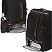 eBags Professional Slim Laptop Backpack with Leather Trim for Travel, School & Business - Fits 17 Inch Laptop - Anti-Theft - (Black/Brown Trim)