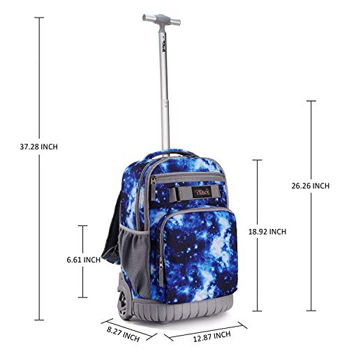 Tilami Rolling Backpack 18 inch Wheeled Laptop Backpack School College