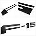 Tailgate Insert Letters for Ford F150 2018 2019 2020-3M Adhesive & 3D Raised Tailgate Decal Letters - Matte Black