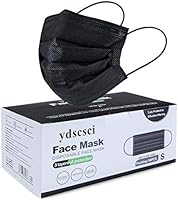 ydscsci 50Pcs Disposable Face Masks Breathable 3 Layer Facial Mask Protective Face Mask for Indoor Outdoor Daily Use