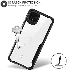 ORETECH Designed for Google Pixel 4 Case Clear Back