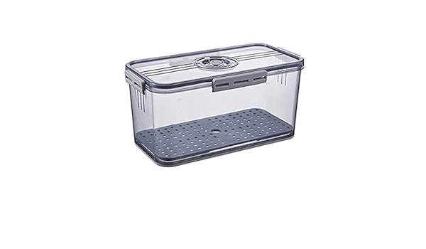 Ganghuo Caja de almacenamiento engrosada transparente del ...