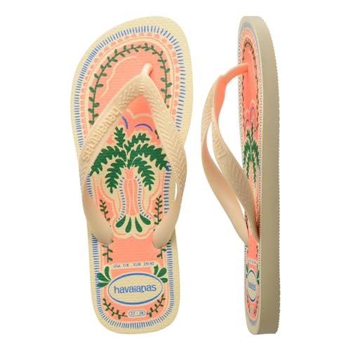 Chinelo Havaianas Top Summer Vibes Cor-Buttercream Tamanho 35-36