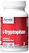 Jarrow Formulas® L-Tryptophan, 500 mg Dietary Supplement for Stress, Sleep, and Mood Support, 60 Capsules, 60 Day Supply