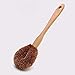 GOHIDE Clearing Brush by Natural Coconut Plant Fiber Beechwood Antislip Handle