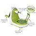 Cambom Manual Apple Peeler – Suction Non Slip Counter Grips - Automatic Hand Crank - 2 Replaceable Stainless Steel Blades with Protect Cover