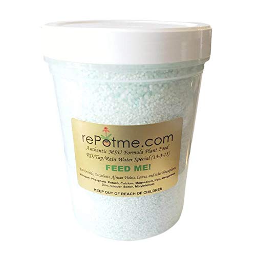 Orchid Fertilizer - Feed ME! MSU - RO/Rain/Tap Water - Granular (2.5 lb Jar)