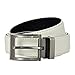Faux Leather Belt with Nickel Buckle - Off-White 44