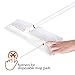 Kitchen + Home Microfiber Mop – 2 Washable Reusable Wet Mop Pads and 1 Bonus Dry Dust Mop Pad Refill Included