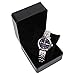Watch Box Single Slot Watch Case PU Leather Watch Box Organizer for Men Women Travel Jewelry Storage Case Organizer Black