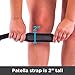 BraceAbility Patellar Tendon Support Strap - Knee Stabilizer Brace with Adjustable Band for Patella Tendonitis, Osgood Schlatter, Soccer, Basketball, Running, Jumper's Knee, Tennis, Volleyball (2XL)