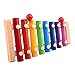 Subay Colorful 8 Tones Hand Knock Xylophone with 2 Wooden Mallets --Inspire Children's Talent for Music!