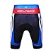 WOLFBIKE Men Cycling Jersey + Short Sportswear Suit, Skyline, Size: USXL/CNXXXL