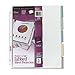 Avery Clear Protect 'n Tab Tabbed Sheet Protector Dividers, 5-Tab Set, Top Load, 5 Page Protectors (74160)