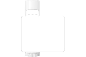 Mr-Label White Lip Balm Labels with Tamper Tab - Waterproof & Tear-Resistant - for Inkjet & Laser Printer - 2-3/16" x 2-1/8" on Letter Sheet (120 Labels)