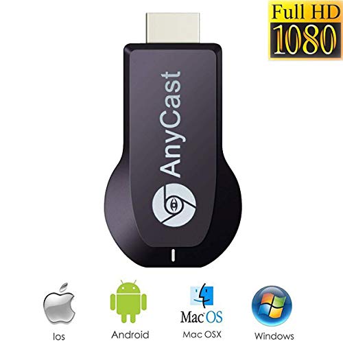 Wireless Display Dongle, WiFi Display Dongle TV Receiver Adapter Screen Mirror 1080P HDMI Dongle Airplay Miracast DLNA Digital AV to HDMI Connector iOS/Android/Windows/Projector/TV/MAC OSX