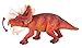Discover with Dr. Cool Triceratops Action Figure with Real Dinosaur Bone Fossil