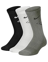 Nike - Calcetines de entrenamiento acolchados para niños (3 pares)