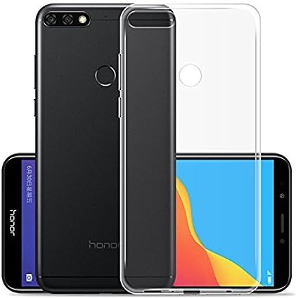 CoolDeal Transparent Soft Silicon Back Cover for Huawei Honor 7A