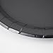Concept Party Products 48 Count Coated Paper Dessert Plates, Black