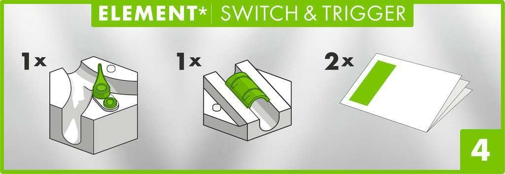 GraviTrax Power Element: Switch and Trigger