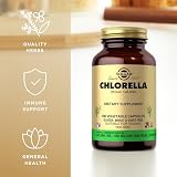 Solgar Chlorella 520 mg Capsules 100 Veg Tablets Kosher Vegan Gluten Free view 4