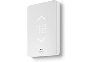Mysa Smart Thermostat for Electric Baseboard Heaters 240V | Remote Control with 100% Free APP | Easy Install | HomeKit, Alexa, Google Home | Wi-Fi Programmable | Temp. & Humidity Alerts