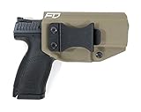 Fierce Defender IWB Kydex Holster CZ P10c The Winter Warrior Series - Made in USA- (FDE)