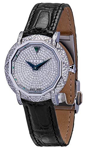 Graff-Diamond-Watch-30mm-Ladies-Size-White-Gold-Haute-Joaillerie-Pavee-Diamonds