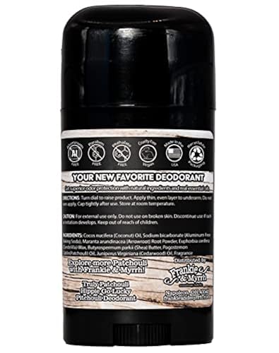 Frankie Myrrh Livin' the Wood Life Pack Deodorant Patchouli