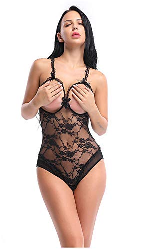 Kwelt-Completi-Intimi-Evelure-Donna-Lace-Lingerie-Esotico-Pizzo-Capestro-Bianco-Prospettiva-Pigiama
