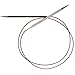 ChiaoGoo Red Lace Circular 40-inch (102cm) Stainless Steel Knitting Needle; Size US 8 (5mm) 7040-8