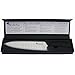 CYBER BLOW OUT SALE!! Chef Made Easy Ceramic Chef's Knife 8 Inch - Cutlery Kitchen Chef Knife with Elegant Gift Box and Custom Sheath- (Black)