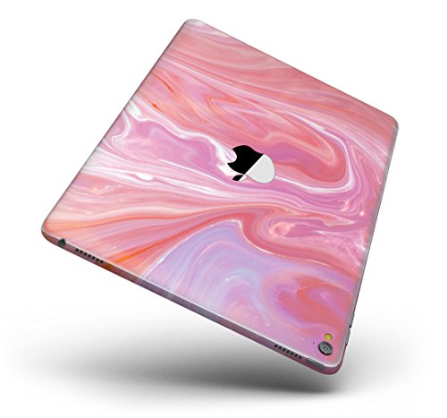 Marble Pattern Design Skinz Premium Full-Body Cover Wrap Decal Skin Kit for the Apple iPad Air 2 (A1566/A1567) - Marbleized Pink Paradise