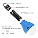 2 Pack Portable LED Lantern Lamp, Ecurfu Bulb Tent Light for Backpacking Hiking, Battery Powered Camping Equipment for Outdoor & Indoor Blue