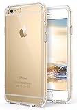iPhone 6S Plus Case, Ringke [FUSION] Streamlined Fit [Clear][Attached Dust Cap] Ultimate Crystal PC Back Flexible TPU Bumper Cover w/Screen Protector [Impact Resistant] For Apple iPhone 6 Plus/6S Plus