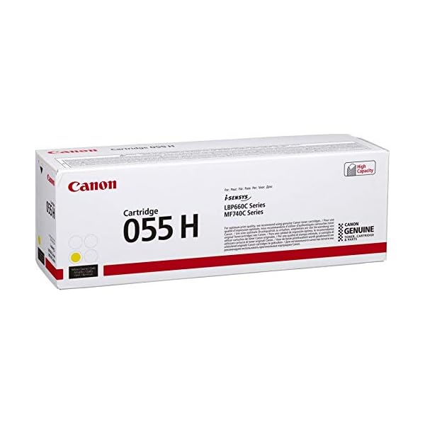 Canon,CO12472,Toner AA8Cartridge 055HY - gelb- hohe Reichweite bis zu 5900 Seiten