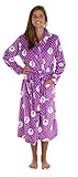 PajamaMania Women's Fun Printed Fleece Long Robes