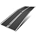Titan Ramps 8' Folding Aluminum Wheelchair Ramp 600 lb. Capacity Anti-Slip Threshold Entryway Home Access No Assembly