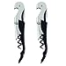 2 Pack Waiters Corkscrew by HQY - Premium All-in-one Wine Opener, Bottle Opener and Foil Cutter - No Risk, Lifetime!