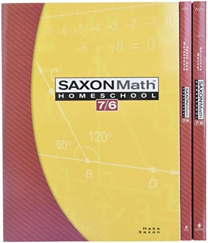 Saxon Math 7/6, Homeschool Edition: Solutions Manual: HAKE