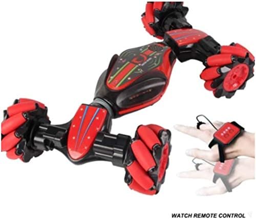 Yagaga Remote Control Stunt Toy Car Christmas Stunt RC Car Gesture Sensing Twisting Vehicle Drift Car Driving Toy Gifts for Any Terrain - Gesture Sensing (Red)