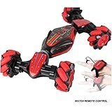 Wgch Remote Control Car, Children Stunt Car Toy Reomote Control Stunt Toy Christmas Stunt RC Car Spin Toy Gesture Sensing Twisting Vehicle Drift Car Driving Toy Gifts