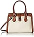 Calvin Klein Laiken Pebble Satchel, White/Luggage